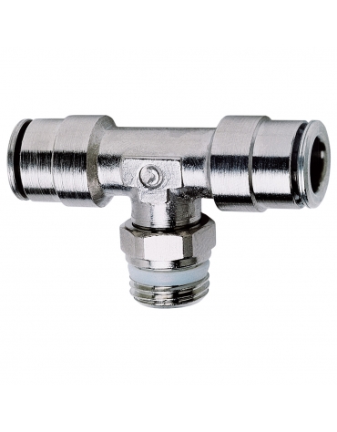 Racor súper rápido t macho 6 mm x 1/4