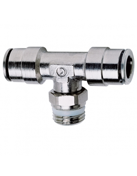 Racor súper rápido t macho 6 mm x 1/8