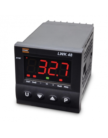 Control de temperatura 72X72 mm LWK48PHCORRD